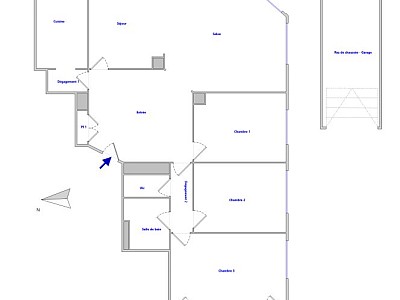 APPARTEMENT T5 A LOUER - LYON 6EME ARRONDISSEMENT l Helvetie - 111.23 m2 - 1645€ charges comprises par mois