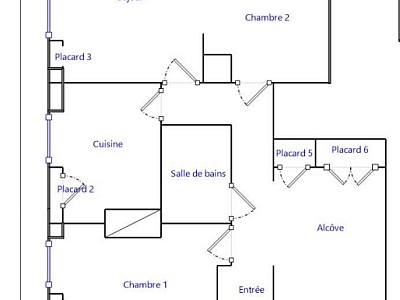APPARTEMENT T3 A LOUER - LYON 7EME ARRONDISSEMENT Pasteur - 63.71 m2 - 900 &euro; charges comprises par mois