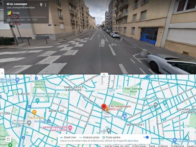 GARAGE A LOUER - LYON 3EME ARRONDISSEMENT - 90 € charges comprises par mois