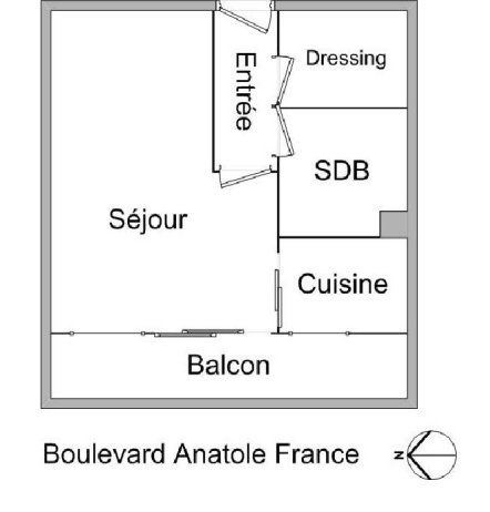 STUDIO A LOUER - LYON 6EME ARRONDISSEMENT Les Brotteaux - 26.87 m2 - 690 &euro; charges comprises par mois