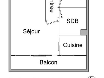 STUDIO A LOUER - LYON 6EME ARRONDISSEMENT Les Brotteaux - 26.87 m2 - 690 € charges comprises par mois