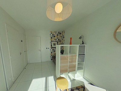 STUDIO A LOUER - LYON 7EME ARRONDISSEMENT Yves Farges - 27.6 m2 - 660 € charges comprises par mois