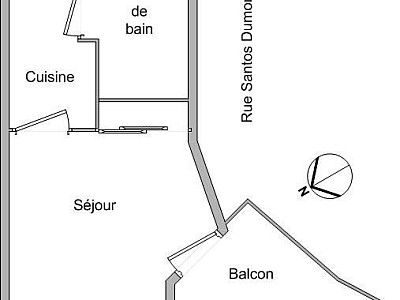 STUDIO A LOUER - LYON 8EME ARRONDISSEMENT Colbert - 19.28 m2 - 490€ charges comprises par mois