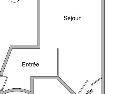 APPARTEMENT T1 A LOUER - LYON 7EME ARRONDISSEMENT - 28,25 m2 - 410 € charges comprises par mois