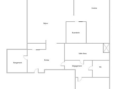 APPARTEMENT T2 A LOUER - CHAMPAGNE AU MONT D OR Centre - 70.07 m2 - 1 180 € charges comprises par mois