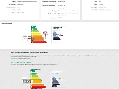 APPARTEMENT T2 A LOUER - LA MULATIERE Le Confluent - 38.35 m2 - 580 € charges comprises par mois