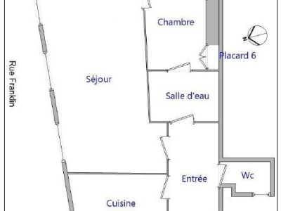 APPARTEMENT T2 A LOUER - LYON 2EME ARRONDISSEMENT AINAY - 68.39 m2 - 1345 € charges comprises par mois