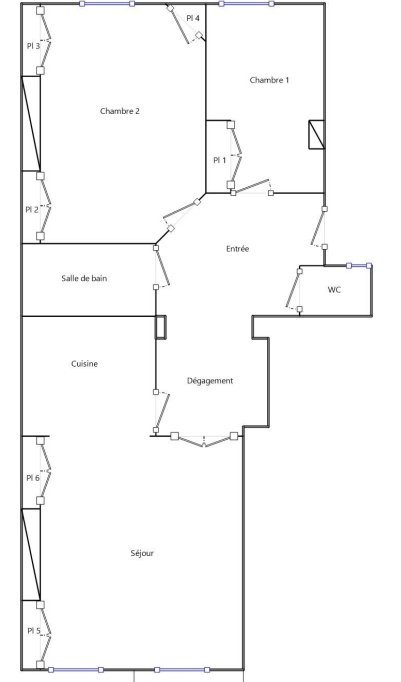 APPARTEMENT T2 A LOUER - LYON 2EME ARRONDISSEMENT Ampere-Ainay - 85.71 m2 - 1�536�&euro; charges comprises par mois
