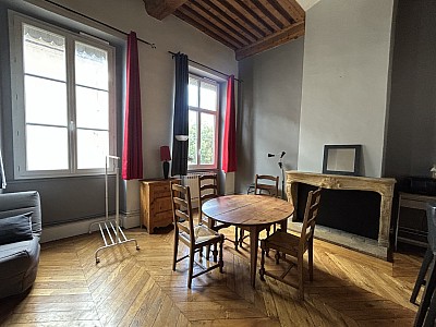 APPARTEMENT T2 A LOUER - LYON 2EME ARRONDISSEMENT Gailleton-A. Comte - 59.01 m2 - 1 070 &euro; charges comprises par mois