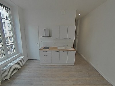 APPARTEMENT T2 A LOUER - LYON 2EME ARRONDISSEMENT Merciere-Grolee - 33.75 m2 - 695 € charges comprises par mois