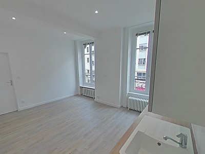 APPARTEMENT T2 A LOUER - LYON 2EME ARRONDISSEMENT Merciere-Grolee - 33.75 m2 - 695 € charges comprises par mois