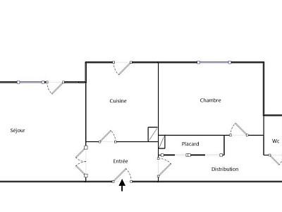 APPARTEMENT T2 A LOUER - LYON 3EME ARRONDISSEMENT Bonnel-Servient - 56.79 m2 - 854€ charges comprises par mois