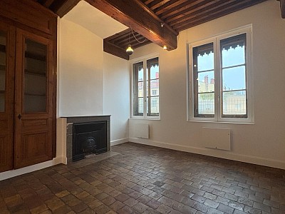 APPARTEMENT T2 A LOUER - LYON 5EME ARRONDISSEMENT Saint-Jean - 58.78 m2 - 1 023 &euro; charges comprises par mois