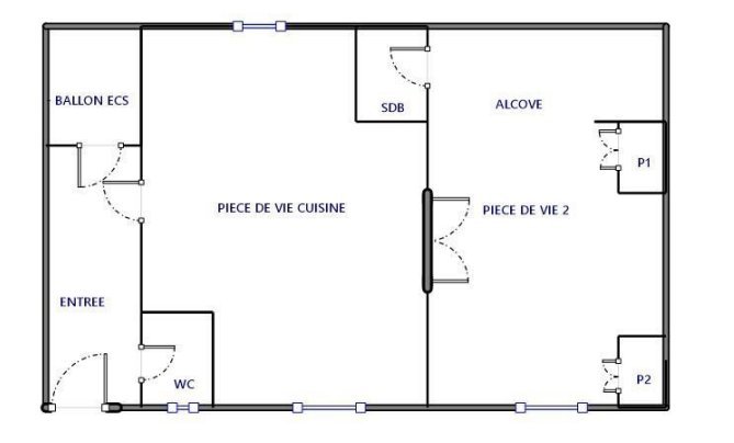 APPARTEMENT T2 A LOUER - LYON 6EME ARRONDISSEMENT Edgard Quinet - 51.61 m2 - 824 &euro; charges comprises par mois