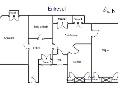APPARTEMENT T2 A LOUER - LYON 6EME ARRONDISSEMENT Marechal Lyautey - 78.38 m2 - 1 205,70 € charges comprises par mois