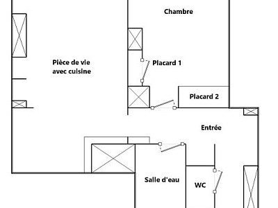APPARTEMENT T2 A LOUER - LYON 7EME ARRONDISSEMENT Pasteur - 52.41 m2 - 902 &euro; charges comprises par mois