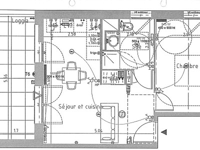 APPARTEMENT T2 A LOUER - LYON 8EME ARRONDISSEMENT Marius Berliet Sud - 39.17 m2 - 720�&euro; charges comprises par mois