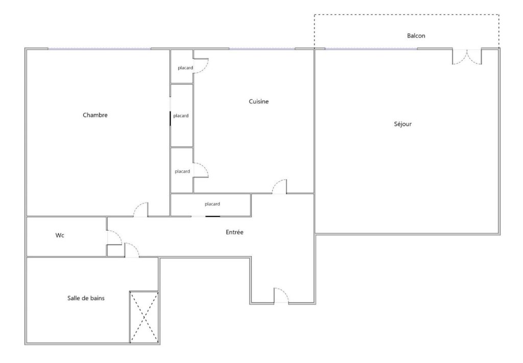 APPARTEMENT T2 A LOUER - VILLEURBANNE Gratte-Ciel-Est - 59.13 m2 - 940 &euro; charges comprises par mois