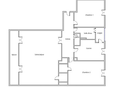APPARTEMENT T3 A LOUER - CALUIRE ET CUIRE Bissardon - 69.8 m2 - 1 201 € charges comprises par mois