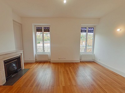 APPARTEMENT T3 A LOUER - LYON 2EME ARRONDISSEMENT Rambaud-Seguin - 66.26 m2 - 1 103 € charges comprises par mois