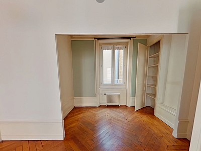 APPARTEMENT T3 A LOUER - LYON 2EME ARRONDISSEMENT La Bourse-Grenette - 79.68 m2 - 1105€ charges comprises par mois