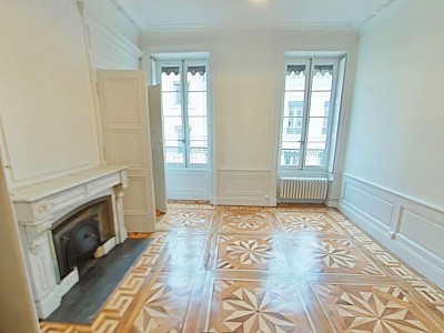APPARTEMENT T3 A LOUER - LYON 2EME ARRONDISSEMENT Carnot-Charite - 72.4 m2 - 1�199,82�&euro; charges comprises par mois