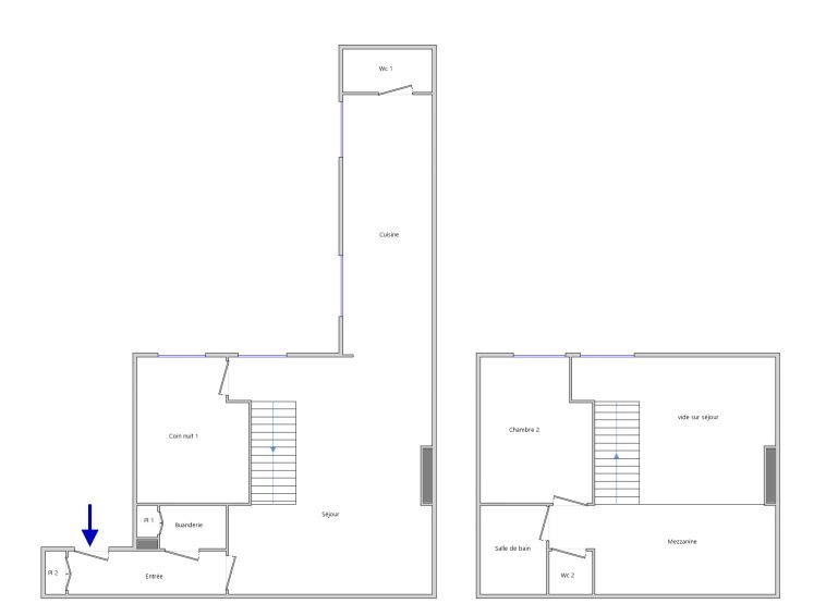 APPARTEMENT T3 A LOUER - LYON 2EME ARRONDISSEMENT Bellecour-Sala - 66.69 m2 - 1 300 &euro; charges comprises par mois