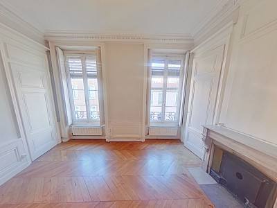 APPARTEMENT T3 A LOUER - LYON 2EME ARRONDISSEMENT Vaubecour-Mairie - 70.21 m2 - 1 154,32 € charges comprises par mois