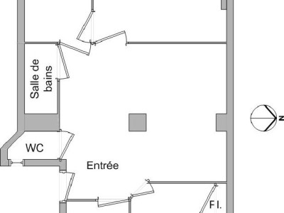 APPARTEMENT T3 A LOUER - LYON 2EME ARRONDISSEMENT - 65,86 m2 - 895 € charges comprises par mois