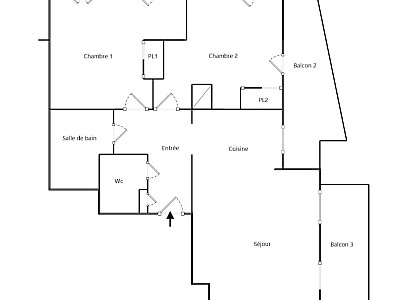 APPARTEMENT T3 A LOUER - LYON 3EME ARRONDISSEMENT - 69.14 m2 - 1�500�&euro; charges comprises par mois