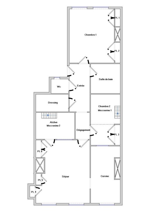 APPARTEMENT T3 A LOUER - LYON 3EME ARRONDISSEMENT Saxe-Vileroy - 81.9 m2 - 995 &euro; charges comprises par mois