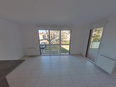 APPARTEMENT T3 A LOUER - LYON 3EME ARRONDISSEMENT Jules Verne-Acacias - 65.45 m2 - 1 070 € charges comprises par mois