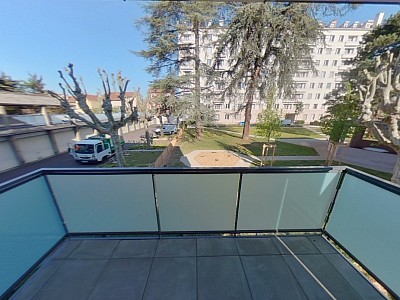 APPARTEMENT T3 A LOUER - LYON 3EME ARRONDISSEMENT Jules Verne-Acacias - 65.45 m2 - 1 070 € charges comprises par mois