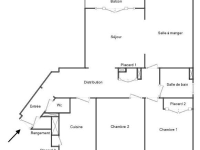 APPARTEMENT T3 - LYON 6EME ARRONDISSEMENT - 87,01 m2 - LOUÉ