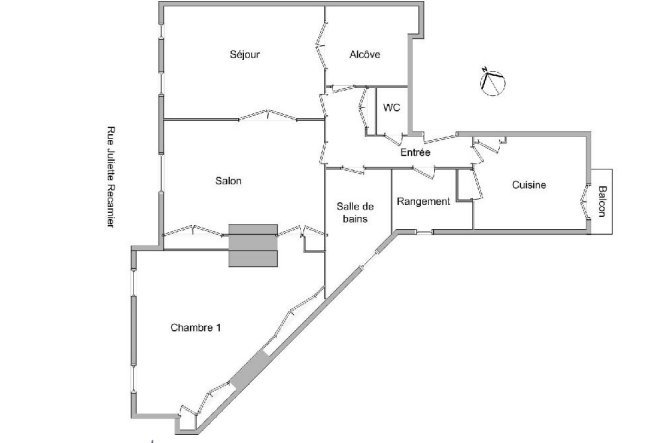 APPARTEMENT T3 A LOUER - LYON 6EME ARRONDISSEMENT Jules Ferry - 92.84 m2 - 1�465�&euro; charges comprises par mois