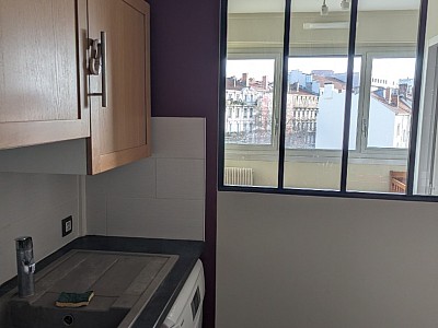 APPARTEMENT T3 A LOUER - LYON 7EME ARRONDISSEMENT Stalingrad - 55.55 m2 - 940 € charges comprises par mois