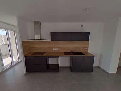 APPARTEMENT T3 A LOUER - VAULX EN VELIN Pre-de-l-Herbe - 65.85 m2 - 1 003 € charges comprises par mois