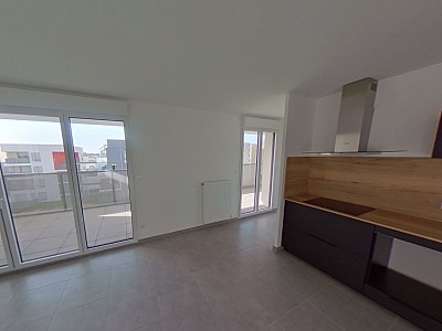 APPARTEMENT T3 A LOUER - VAULX EN VELIN Pre-de-l-Herbe - 65.85 m2 - 1 003 € charges comprises par mois
