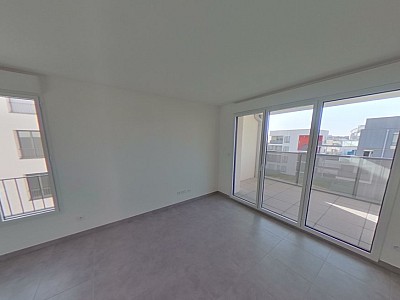 APPARTEMENT T3 A LOUER - VAULX EN VELIN Pre-de-l-Herbe - 65.85 m2 - 1 003 € charges comprises par mois