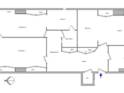 APPARTEMENT T3 A LOUER - VILLEURBANNE Grandclment - 86.66 m2 - 1200€ charges comprises par mois