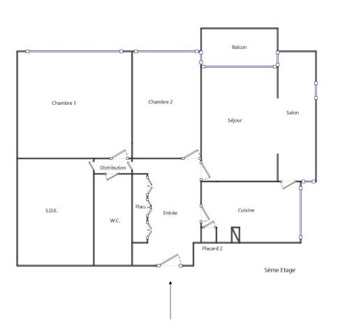 APPARTEMENT T4 A LOUER - CALUIRE ET CUIRE Montessuy-Ouest - 94.56 m2 - 1 277 &euro; charges comprises par mois