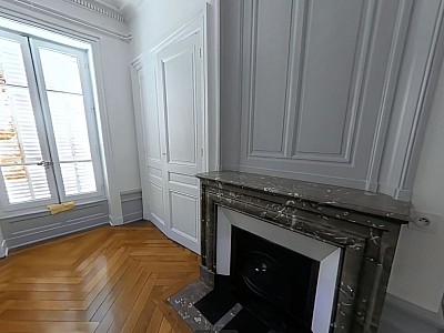 APPARTEMENT T4 A LOUER - LYON 2EME ARRONDISSEMENT Vaubecour-Mairie - 106.51 m2 - 1�770�&euro; charges comprises par mois