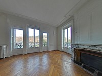 APPARTEMENT T4 A LOUER - LYON 2EME ARRONDISSEMENT Vaubecour-Mairie - 144.17 m2 - 2 110 € charges comprises par mois