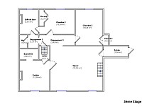 APPARTEMENT T4 A LOUER - LYON 2EME ARRONDISSEMENT Bellecour-Sala - 92.42 m2 - 1 449 € charges comprises par mois