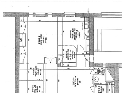 APPARTEMENT T4 A LOUER - LYON 6EME ARRONDISSEMENT PARC TETE D OR - 142,9 m2 - 1980 € charges comprises par mois