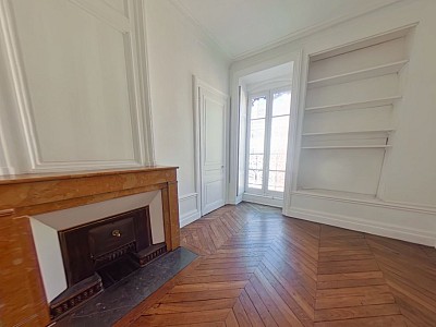 APPARTEMENT T4 A LOUER - LYON 6EME ARRONDISSEMENT Puvis de Chavannes - 91.29 m2 - 1 095 € charges comprises par mois
