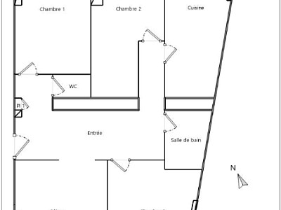 APPARTEMENT T4 A LOUER - LYON 7EME ARRONDISSEMENT Stalingrad - 107.54 m2 - 1 590 € charges comprises par mois