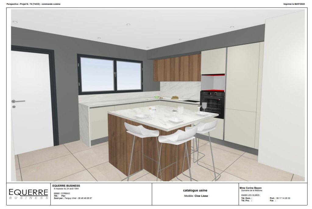 APPARTEMENT T4 A LOUER - VINDRY SUR TURDINE - 85.94 m2 - 1�350�&euro; charges comprises par mois