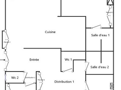 APPARTEMENT T5 A LOUER - LYON 6EME ARRONDISSEMENT Saxe-Bossuet - 122.67 m2 - 2 419,99 € charges comprises par mois
