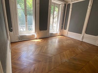 APPARTEMENT T6 A LOUER - LYON 6EME ARRONDISSEMENT Puvis de Chavannes - 148.44 m2 - 2 264,42 € charges comprises par mois